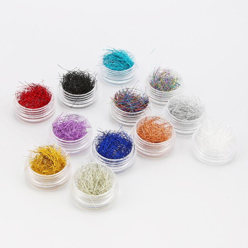 Set 12 Khuôn Kim Loại Nhiều Màu Sắc Dùng Để Làm Đồ Trang Sức / Đồ Thủ Công