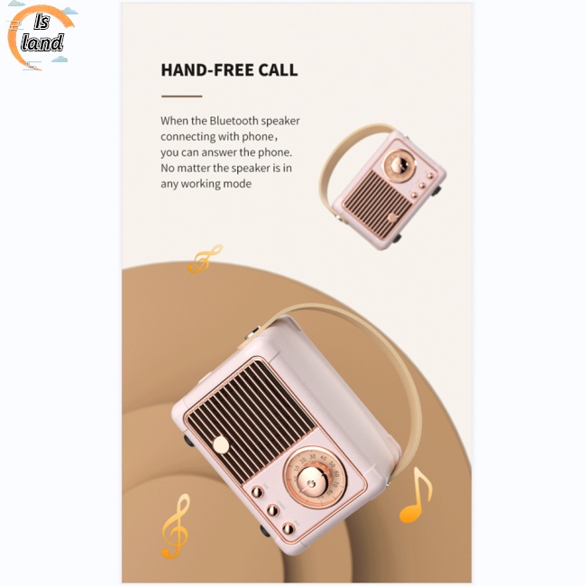 Loa Bluetooth Hm11 Thiết Kế Cổ Điển Chất Lượng Cao