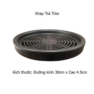 [KHO SỈ] Khay trà đựng ấm chén Song Long