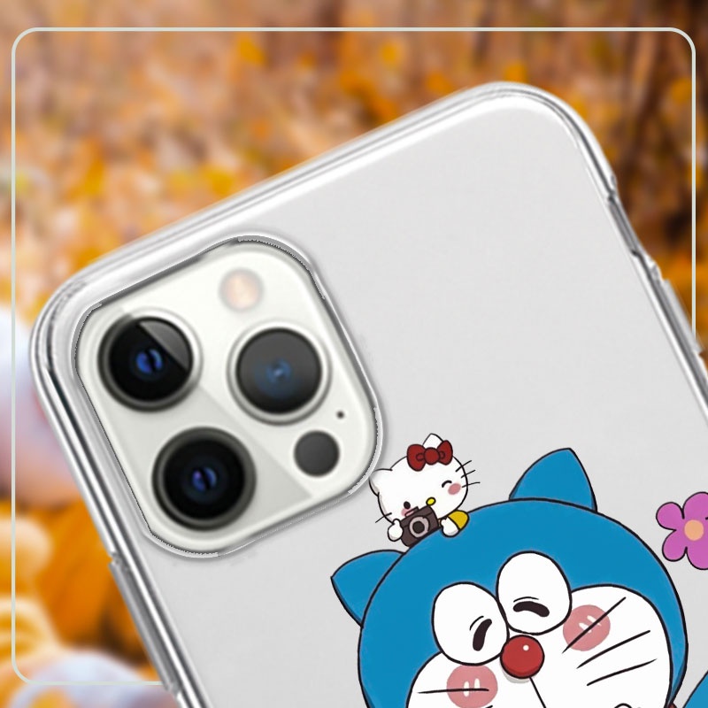 Ốp điện thoại TPU dẻo họa tiết Doremon cho REALME C1 C2 C3 C11 2020 2021 C12 C15 C17 C20 C21 C21Y C25 C25S 3 5 6 7 8 5G PRO 5I 5S 6I 6S 7I 20 30 PRO