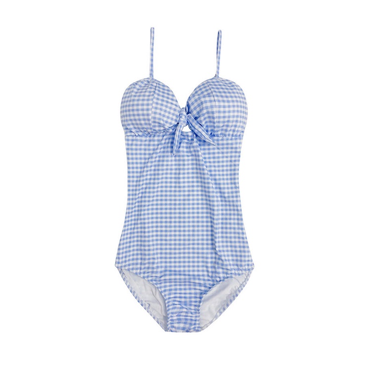 [Hàng Nhập] Monokini-Bikini 1 mảnh liền thân Caro #2393 (Không Kèm Áo Khoác)