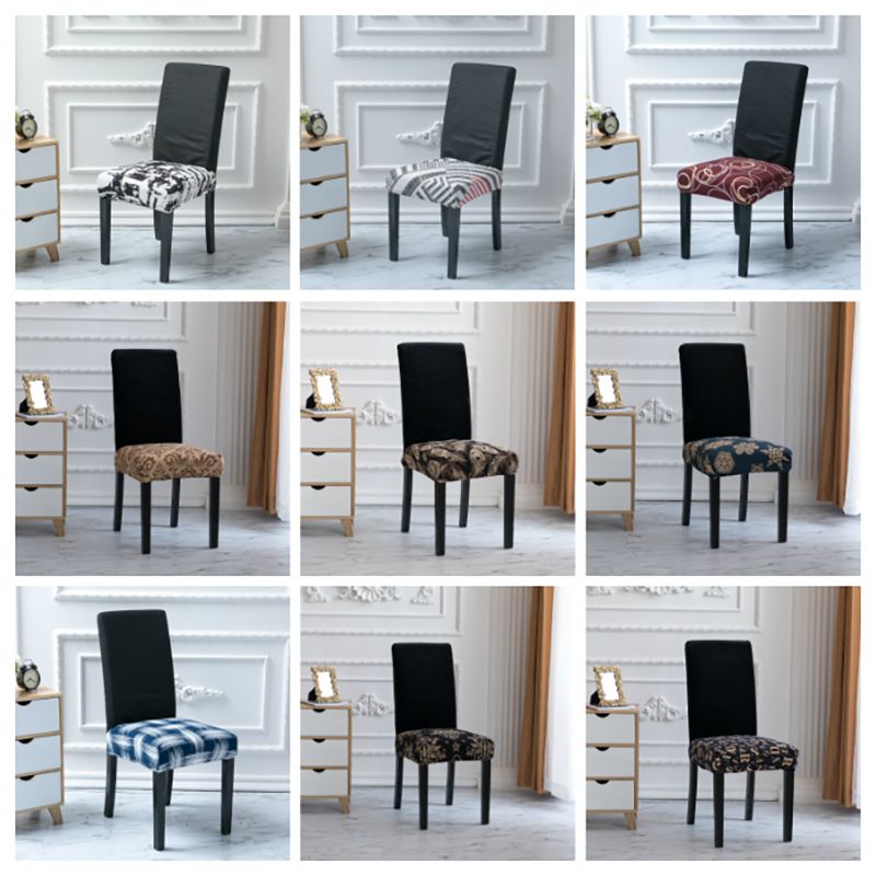 Vỏ Bọc Ghế Ngồi Co Giãn Tháo Rời Được In Họa Tiết Thời Trang