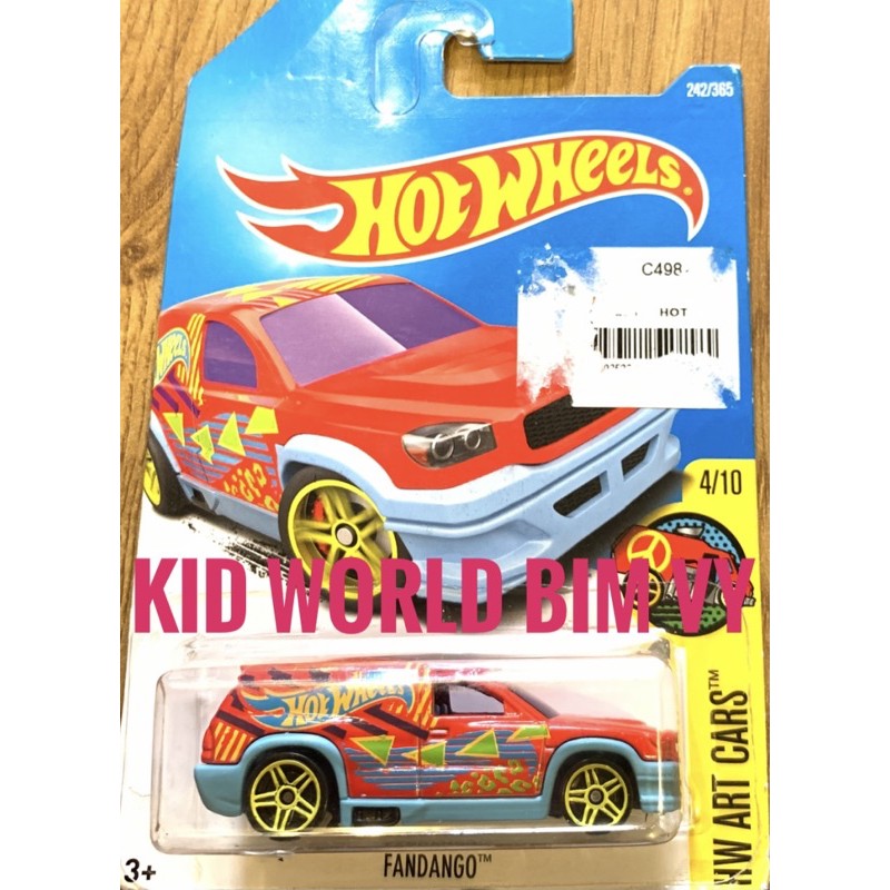 Xe mô hình Hot Wheels basic Fandango DVB21, 40K.