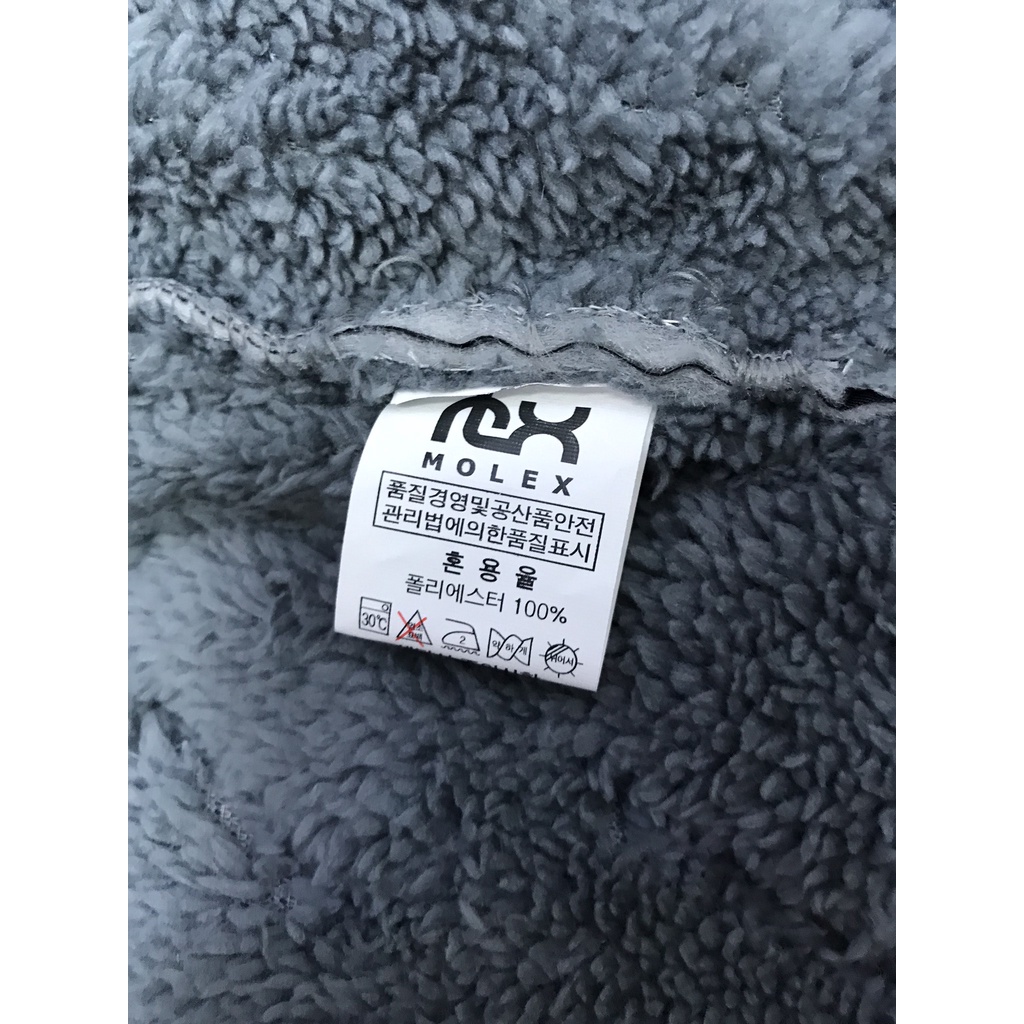Áo khoác gió nam lông cừu Molex xuất Hàn Quốc