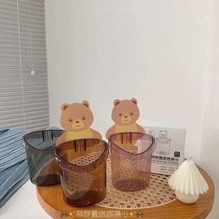 Cốc gấu cắm bàn chải