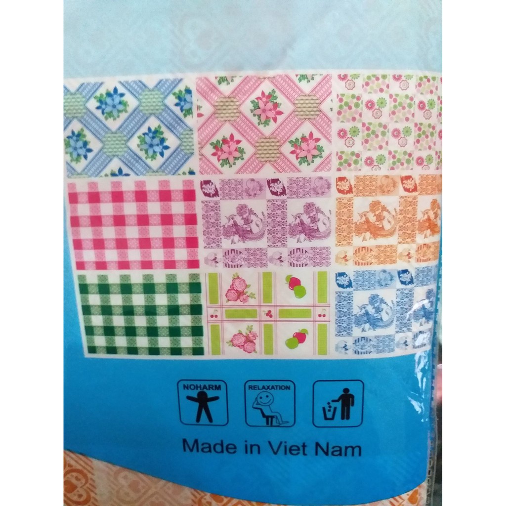 sỉ 10 khăn chải bàn 1 lần loại to