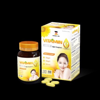 Vitamin E 400UI Benmax, lọ 50 viên