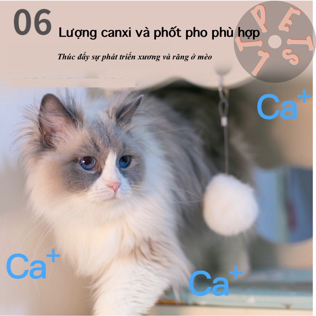 Bịch 2.5kg Hạt Thức Ăn Mèo Delicious nội địa TQ- Dành cho trại mèo, nuôi mèo số lượng lớn