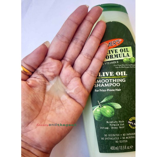 DẦU GỘI MỀM MƯỢT PALMER'S OLIVE OIL SMOOTHING SHAMPOO