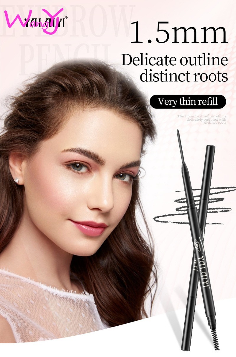 (Hàng Mới Về) Bút Chì Kẻ Lông Mày Đầu Xoay Tự Động Siêu Mịn 1.5mm | BigBuy360 - bigbuy360.vn