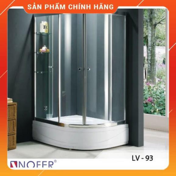 Phòng tắm vách kính NOFER LV- 93A,kính cường lực