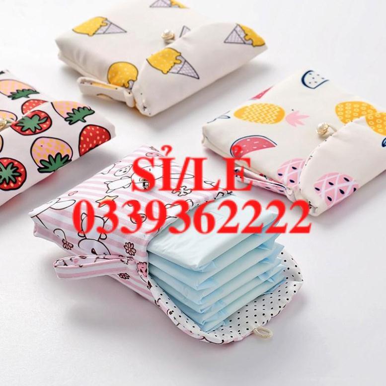 [ HAIANHSHOP ] Túi/ Ví Mini Đựng Băng Vệ Sinh/ Mỹ Phẩm/ Tiền Lẻ - Ví Đa Năng Du Lịch Đáng Yêu Duashop &gt;