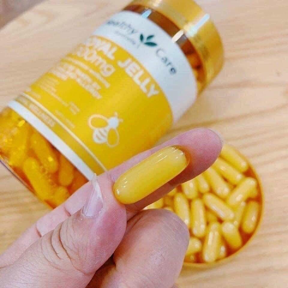 Sữa ong chúa Healthy Care Royal Jelly của Úc 1000mg 365 viên