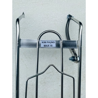 BAGA GIỮA XE MAX 3 INOX