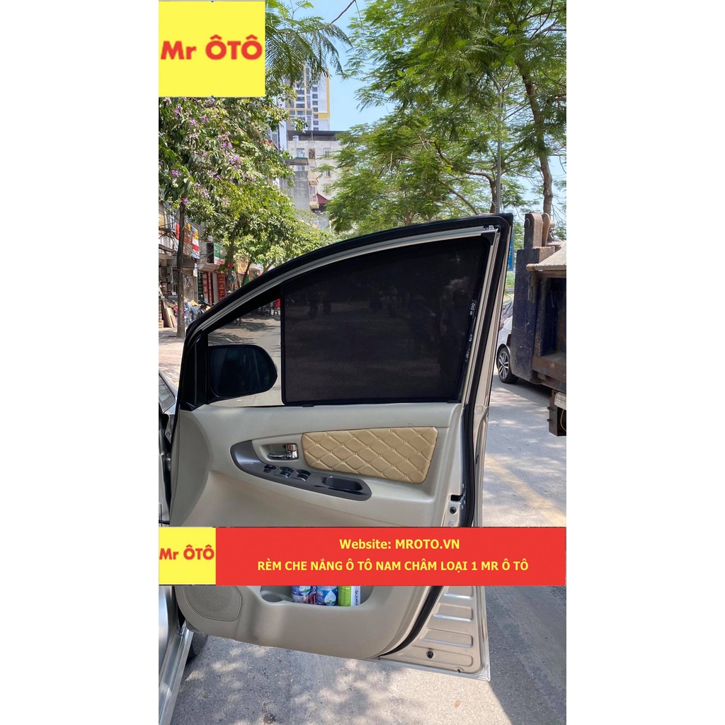 Rèm Che Nắng  Xe Toyota Innova 2007-2015 Hàng Loại 1 MR.ÔTÔ -Bảo Hành 2 Năm