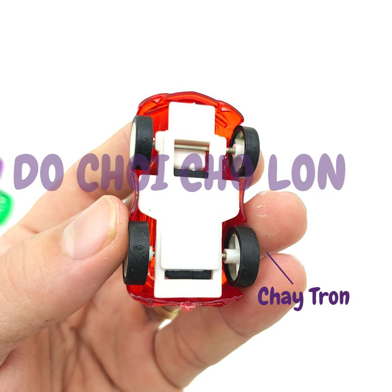 Đồ chơi xe mô hình mini trong suốt Go chạy trớn 9011-12B