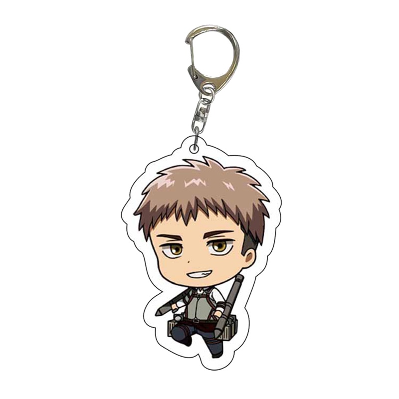 Tmdbyx Móc Khóa Bằng Acrylic Họa Tiết Hoạt Hình Attack on Titan