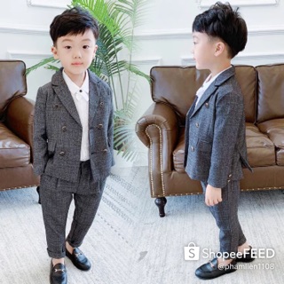 Bộ vest cho bé trai