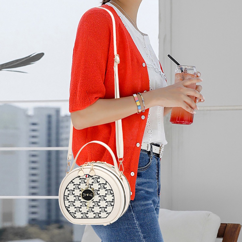 Túi Đeo Vai Dáng Tròn Thời Trang Xinh Xắn