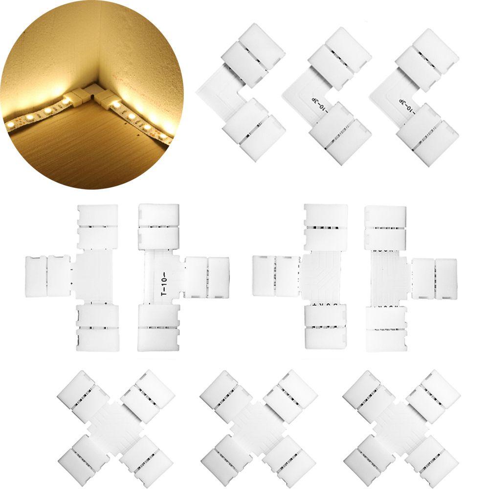 NICKOLAS Dây Cáp Nối Dài Đèn Led 2 / 3 / 5Pin Rộng 10mm T / L / X