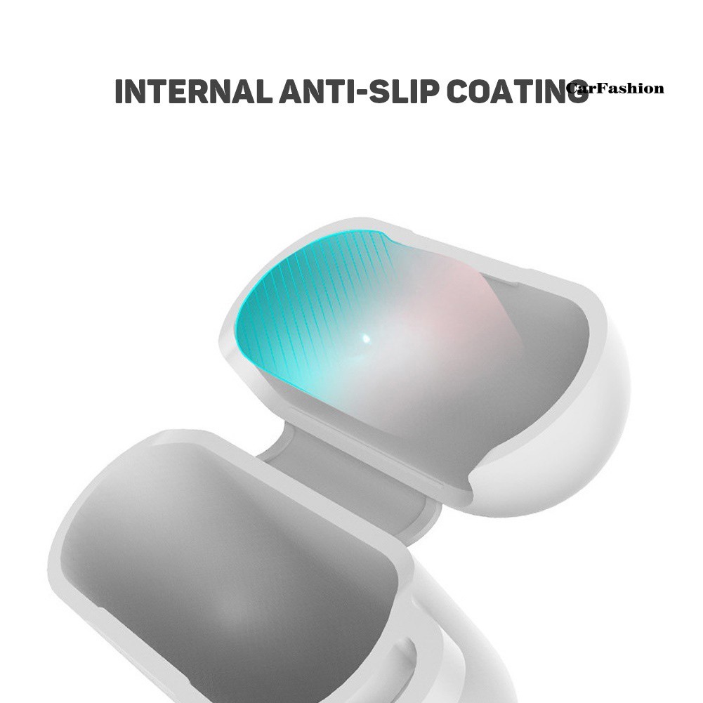 Xxx Vỏ Bảo Vệ Hộp Sạc Tai Nghe Bluetooth Airpods 1 2 Bằng Silicon Họa Tiết Kẻ Sọc