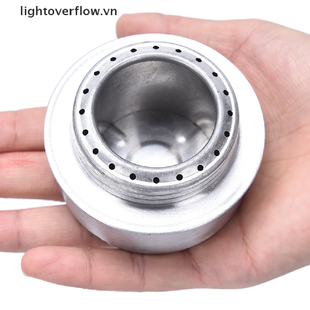 Bếp Cồn Mini Bằng Hợp Kim Nhôm Tiện Dụng Mang Theo Du Lịch Cắm Trại [VN]