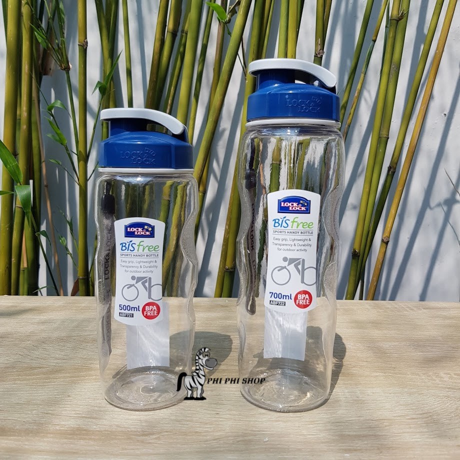 ☑☜Bình nước thể thao Lock&Lock Handy Bottle 500ml ABF721 ; 700ml ABF722