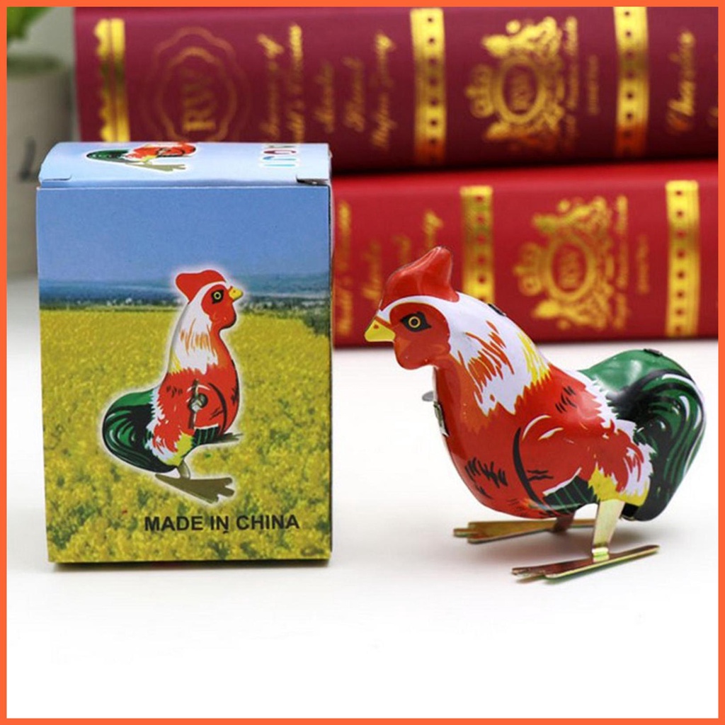 Đồ Chơi Lên Dây Cót Bằng Sắt Phong Cách Hoài Cổ Cho Bé