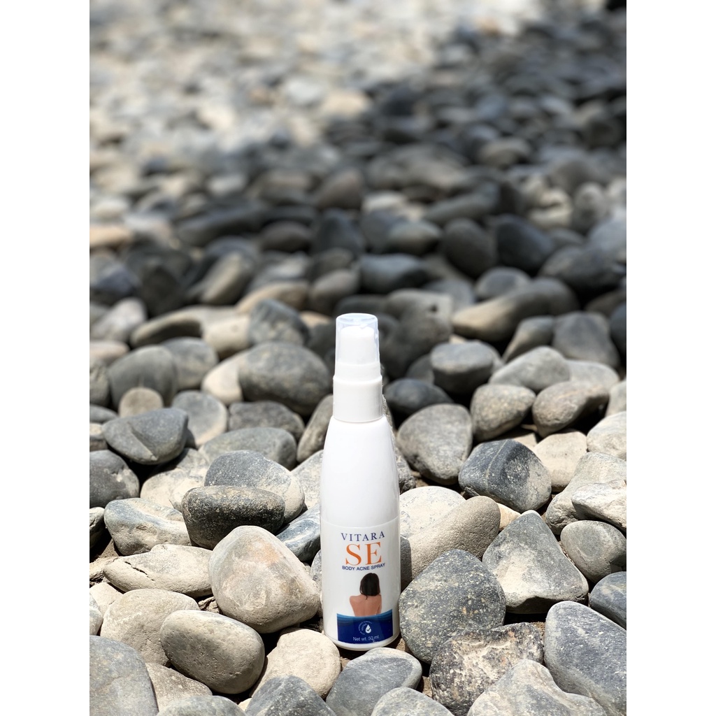 Xịt mụn lưng Vitara SE BODY ACNE SPRAY giảm thâm mụn mờ thâm sáng da 50ml chính hãng thái lan