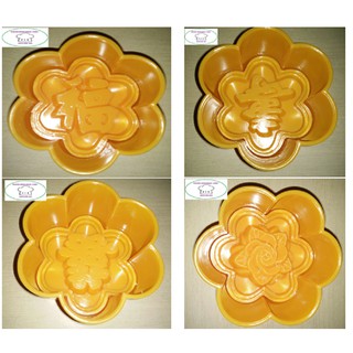 Khuôn nhấn xôi mai nhỏ 12cm chữ Phước, Thọ, Hỷ, Hoa hồng