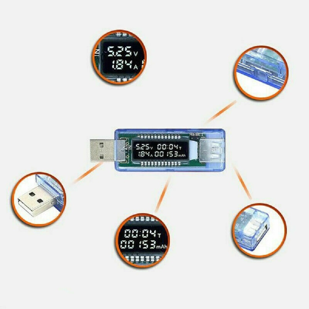 Usb Đo Dòng Điện Sạc Pin