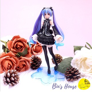 [Figure Anime] Mô hình nhân vật Hatsune Miku Tóc Xanh 16.8cm( hỗ trợ gói quà miễn phí)