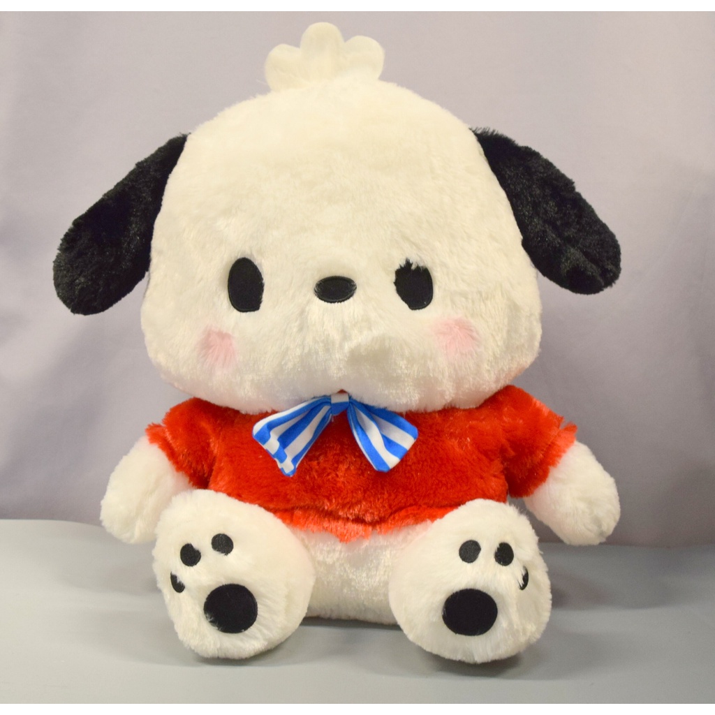 [SEGA] Gấu bông Sanrio Characters Pochacco Mega Jumbo Ribbon Plush hàng gắp Toreba chính hãng Nhật Bản