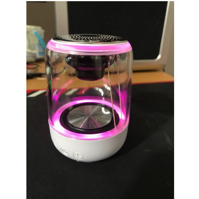 Loa Bluetooth Trên Dưới Trong Suốt Yayusi  âm thành vòm