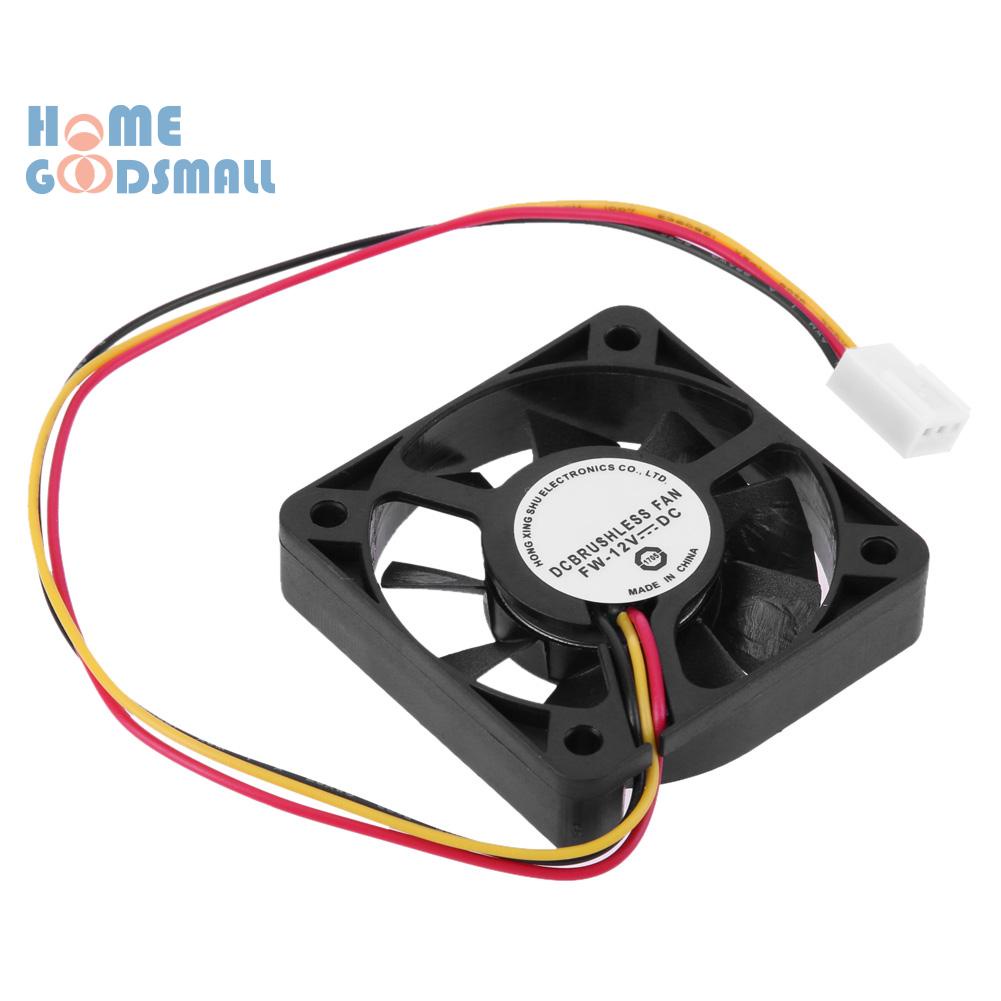 Quạt Tản Nhiệt Cpu Không Chổi Than 3 Pin Dc 12v 50mm 10mm Cho Pc | BigBuy360 - bigbuy360.vn