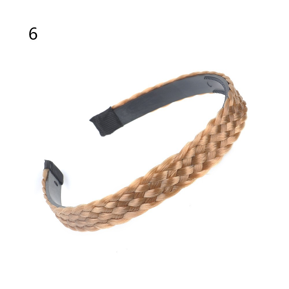 Băng đô kiểu tóc bím nhiều màu sắc đầy cá tính