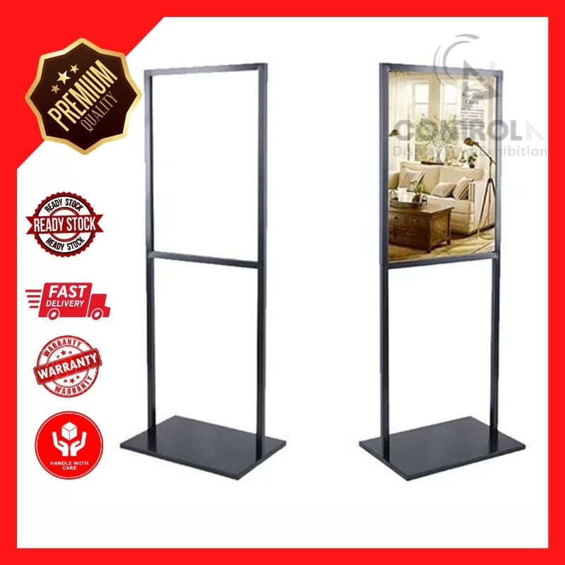 STANDEE BIỂN CHỈ DẪN QUẢNG CÁO NGOÀI TRỜI BẰNG SẮT 60x80CM CONTROL A DISPLAY