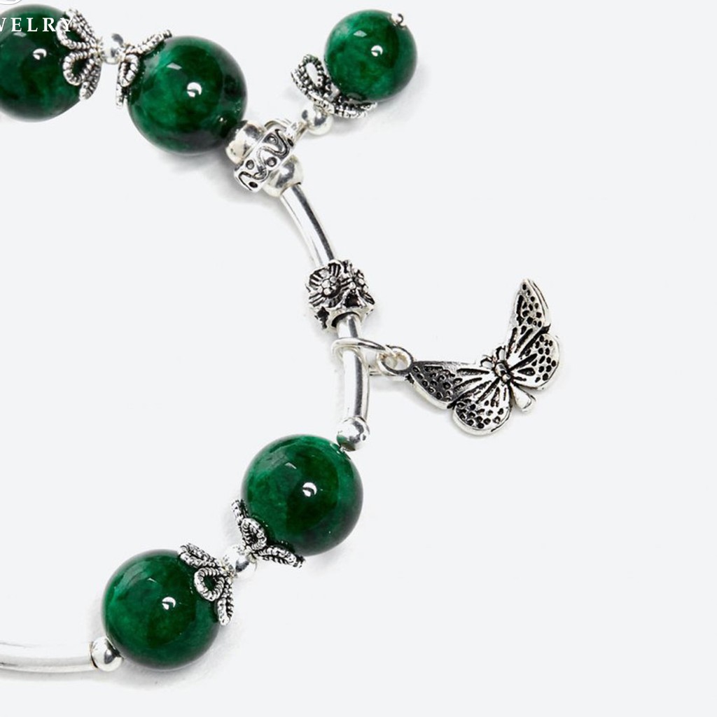 Vòng tay mix bướm và sen - NQ Jewelry
