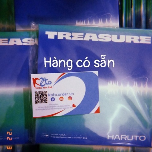 Album TREASURE - THE SECOND STEP : CHAPTER ONE (digipack) + Quà 1 ảnh khổ A5 hình bias (ghi chú khi đặt hàng)