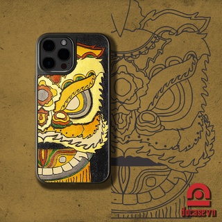 Ốp da Đỏ Case - mẫu Kim Lân - Ốp iphone/samsung - Docase.vn