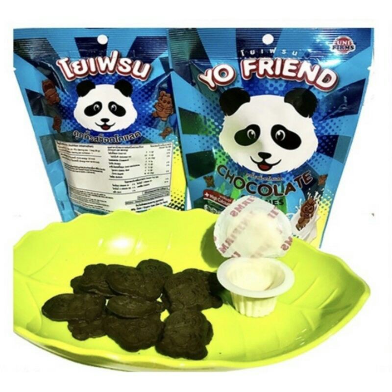 bánh gấu socola chấm kem sữa Yofriend MỘT gói  (lẻ )