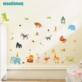 Decal Dán Tường Hình Động Vật Cho Bé