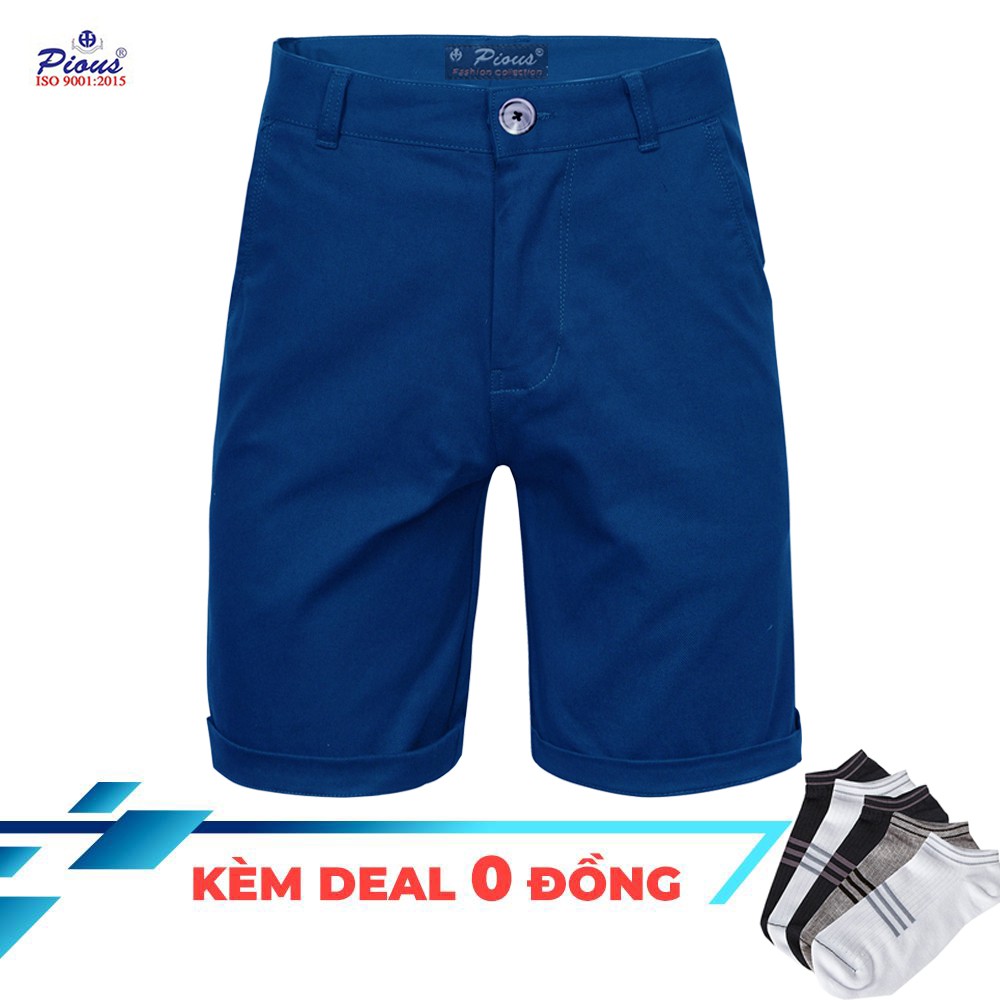 Quần short kaki nam cao cấp pious kkt008 (co giãn) | BigBuy360 - bigbuy360.vn