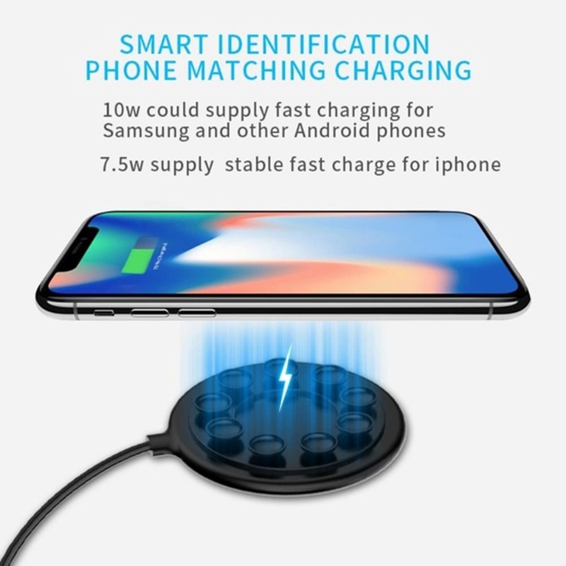 Bộ Sạc Không Dây Nam Châm Tự Động Sạc Nhanh 2019 Cho Iphone Samsung Xiaomi Huawei