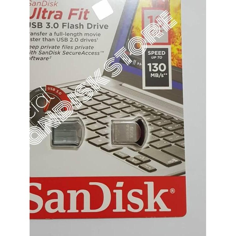 Ổ Cứng Sandisk Ultra Fit 16gb Usb 3.0 Cz43 16gb