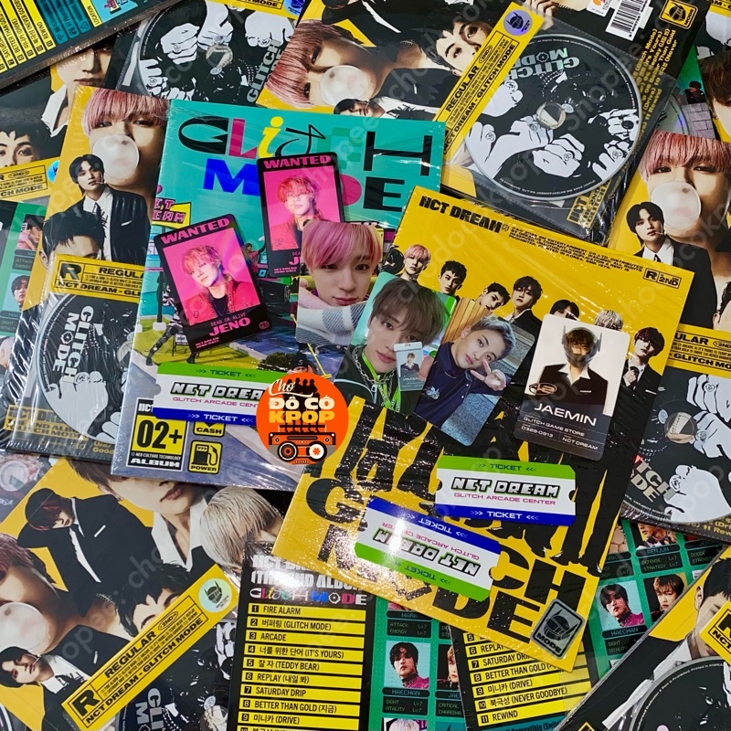 NCT DREAM ‘Glitch Mode’ Album Nguyên Seal kèm quà SM