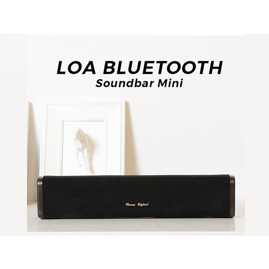 Loa Bluetooth Soundbar Mini Remax RB-M33 Fabric Series