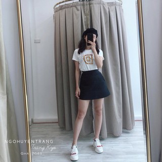 Chân Váy Chữ A💖𝑭𝑹𝑬𝑬𝑺𝑯𝑰𝑷💖Chân Váy Chữ A Kèm Quần Bên Trong,Chân Váy Tuyết Mưa,Váy Nữ Hàn Quốc-LY STORE