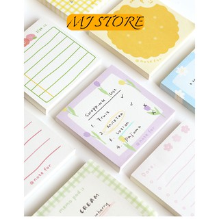 Giấy note cute 100 tờ - Sticky notes - mjstore