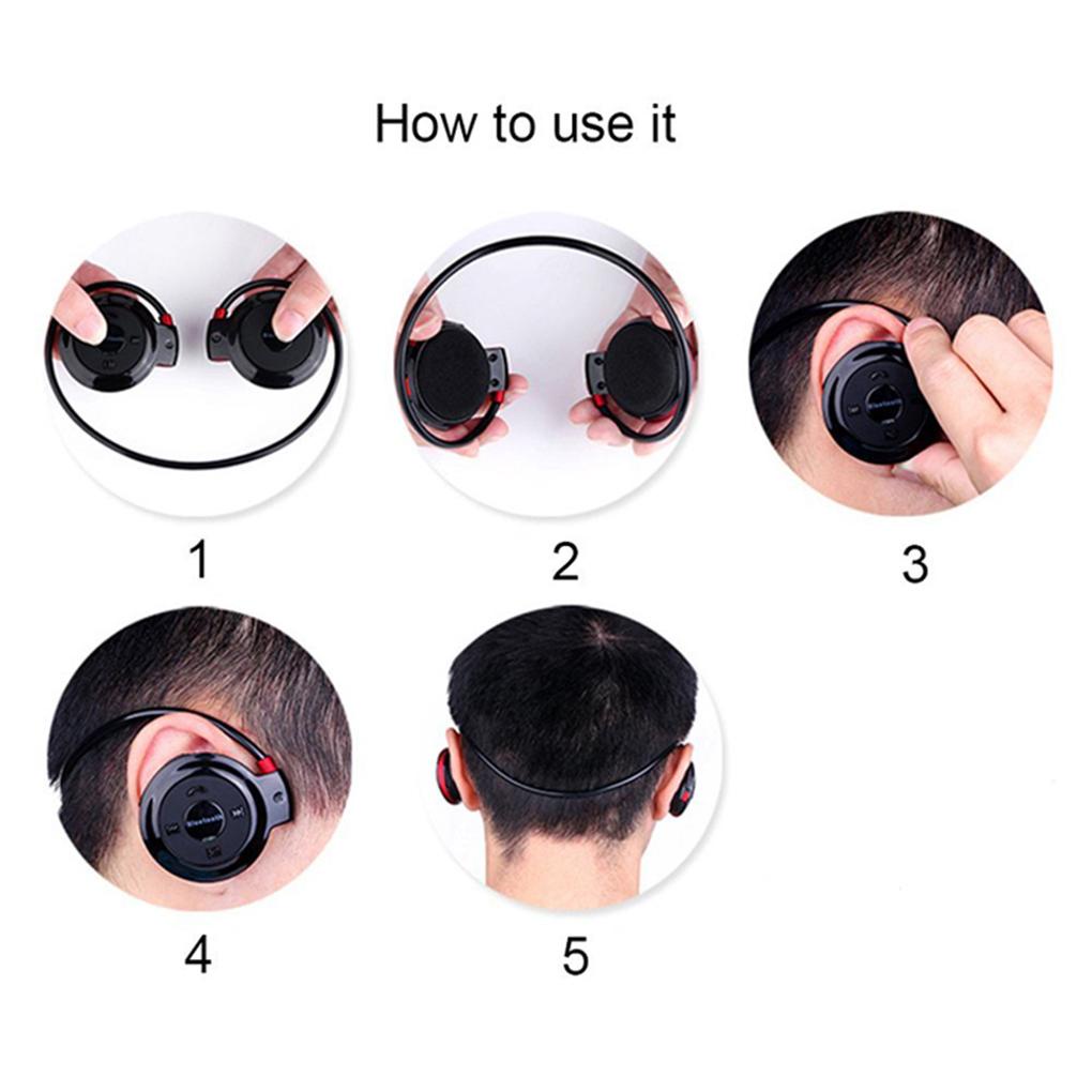 Bộ Tai Nghe Thể Thao Không Dây Bluetooth Di Động 4 0